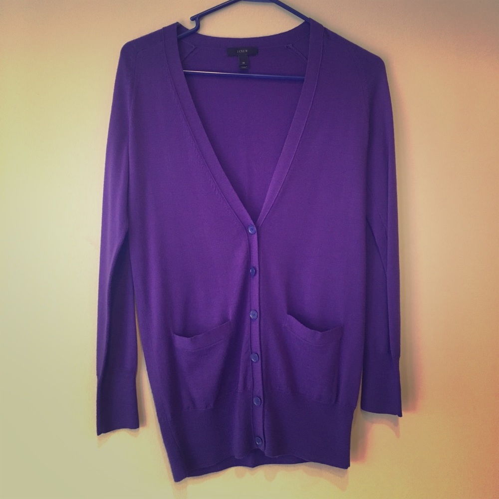 Purple sweater